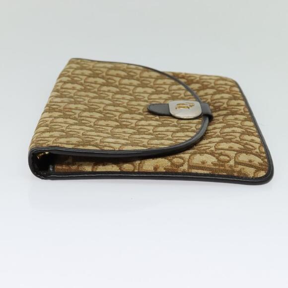DIOR Trotter Canvas Shoulder Bag Brown - Picture 4 of 12